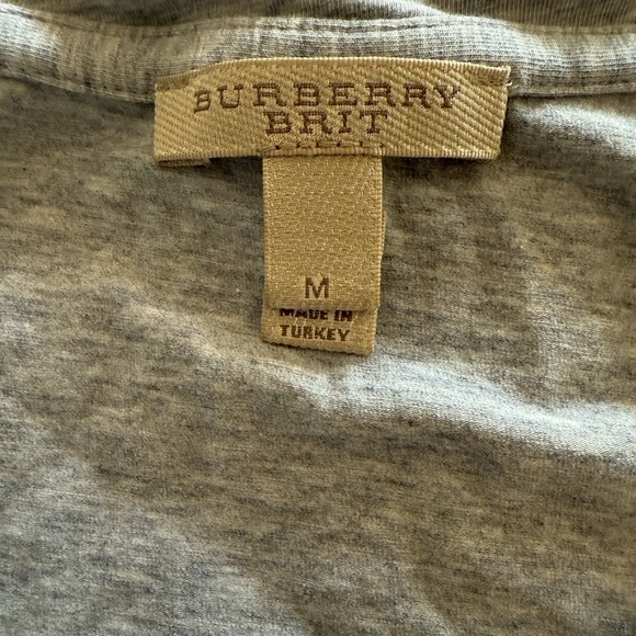 Burberry Check Trim Tee - Picture 5 of 10